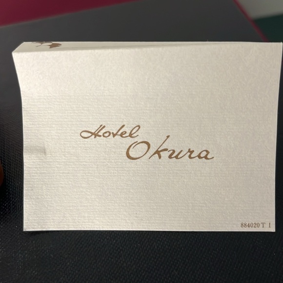 VTG Hotel Okura Very Rare 1950's Japan Gold Tone Gingko Leaves Hat Pin - Picture 5 of 8